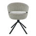 Livingfurn Linn Taupe - Bruin - Metaal-Eetkamerstoelen-Livingfurn
