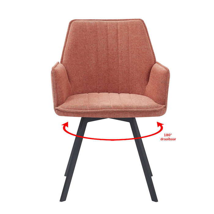 Livingfurn Louise Blush - Rood - Metaal-Decoratie & Accessoires-Livingfurn