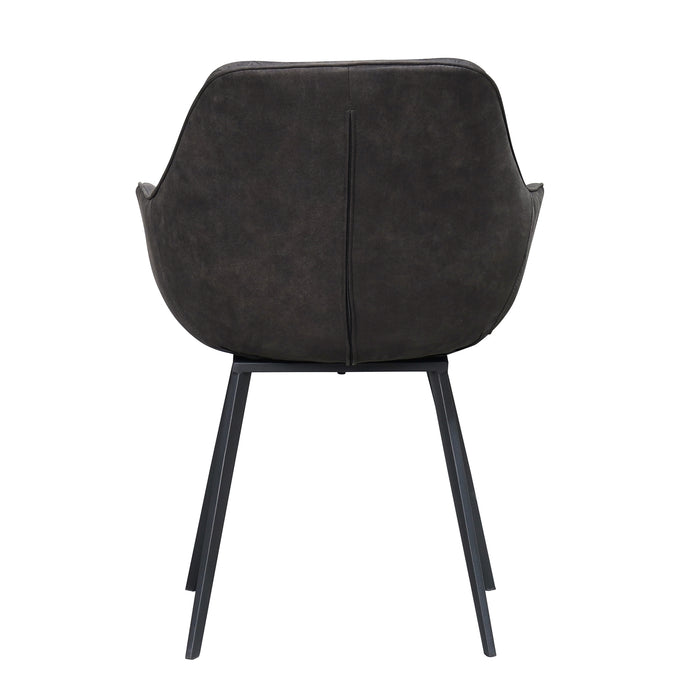 Livingfurn Luca Antraciet - Grijs - Metaal-Decoratie & Accessoires-Livingfurn