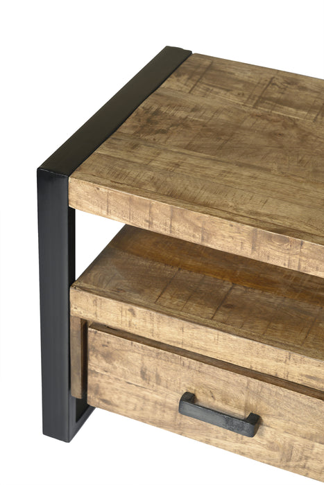 Livingfurn Nairobi 150cm - Naturel - Metaal-Dressoirs-Livingfurn