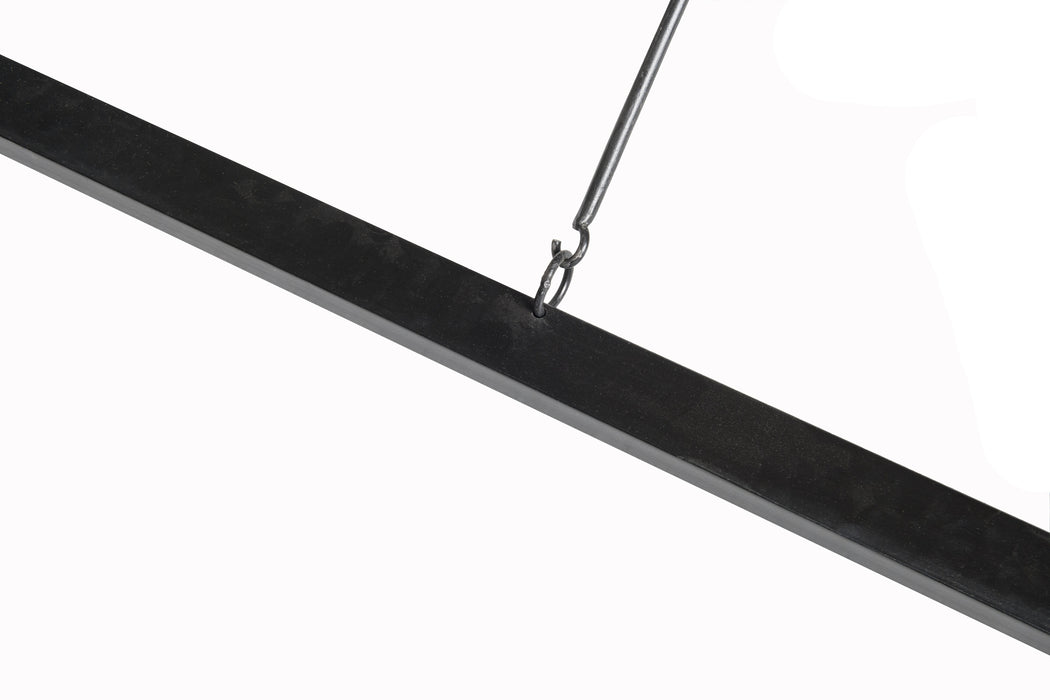 Livingfurn Nairobi 160x90 cm - Naturel - Metaal-Eettafels-Livingfurn