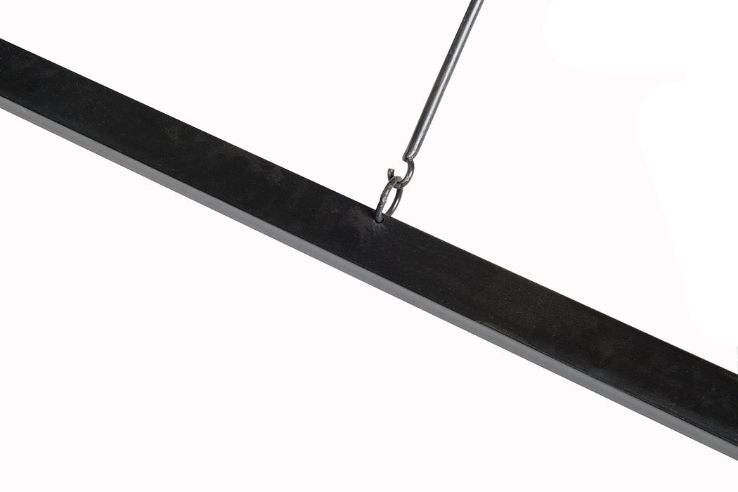 Livingfurn Nairobi 220x100 cm - Naturel - Metaal-Eettafels-Livingfurn