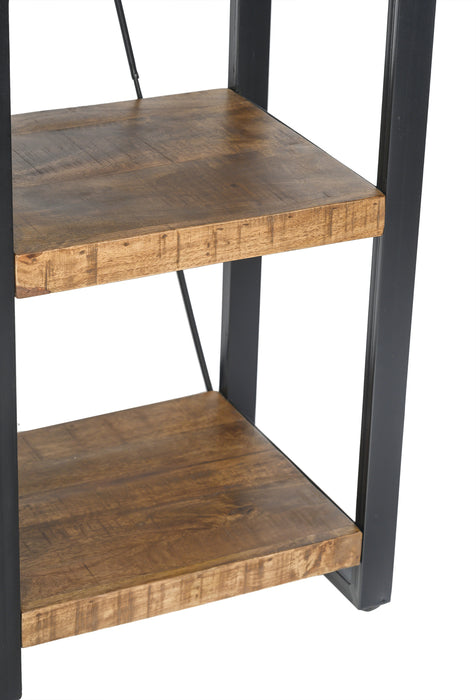 Livingfurn Nairobi 55 cm - Naturel - Metaal-Vakkenkasten-Livingfurn