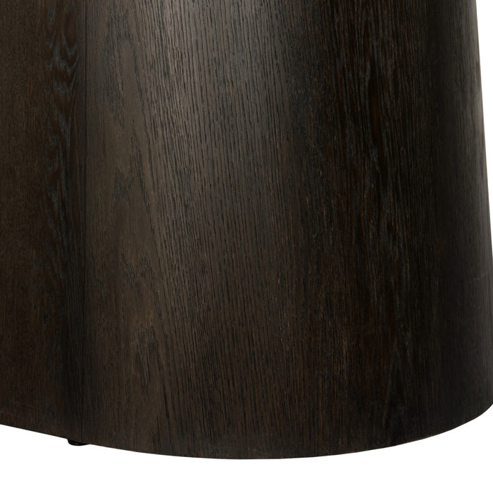 Livingfurn Novero Espresso 230cm - Bruin - Eiken-Eettafels-Livingfurn