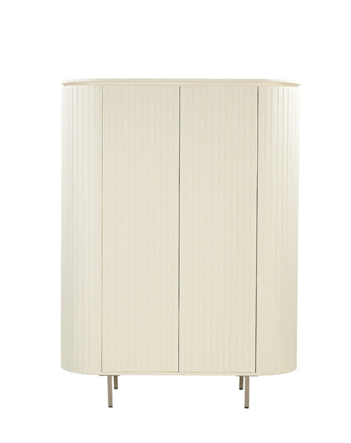 Livingfurn Patou 150 cm - Beige - Metaal-Opbergkasten-Livingfurn