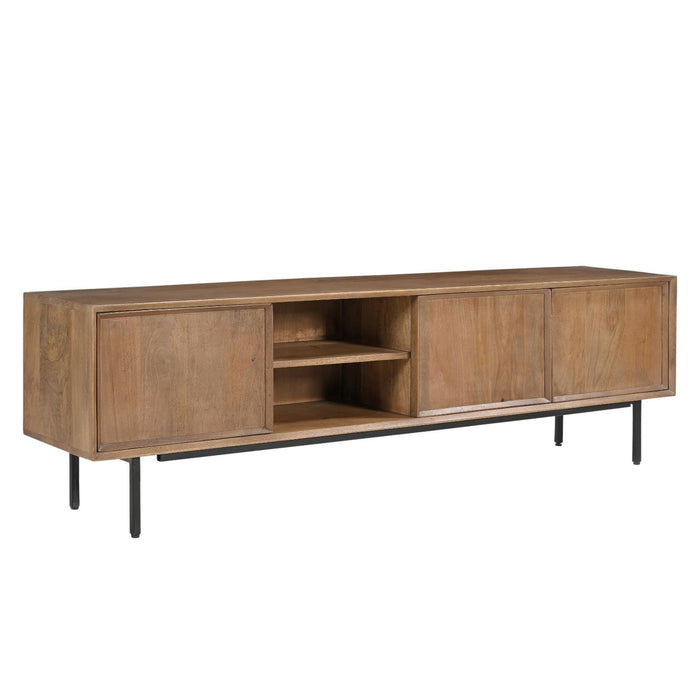 Livingfurn Ravenstein 180cm - Naturel - Metaal-Dressoirs-Livingfurn