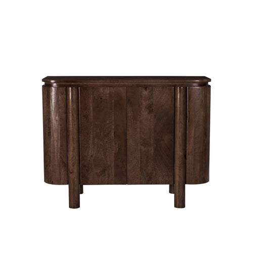 Livingfurn Salano Brown 105cm - Bruin - Mangohout-Dressoirs-Livingfurn