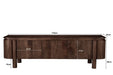 Livingfurn Salano Brown 170 cm - Bruin - Mangohout-Dressoirs-Livingfurn