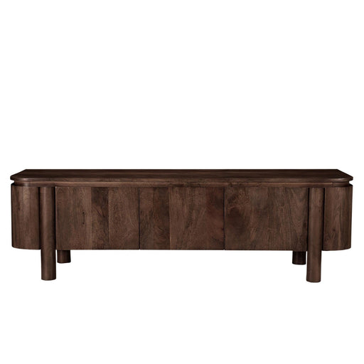 Livingfurn Salano Brown 170 cm - Bruin - Mangohout-Dressoirs-Livingfurn