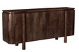 Livingfurn Salano Brown 170 cm - Bruin - Mangohout-Opbergkasten-Livingfurn