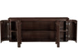Livingfurn Salano Brown 170 cm - Bruin - Mangohout-Opbergkasten-Livingfurn
