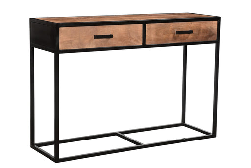 Livingfurn Sturdy 120cm - Naturel - Metaal-Eettafels-Livingfurn