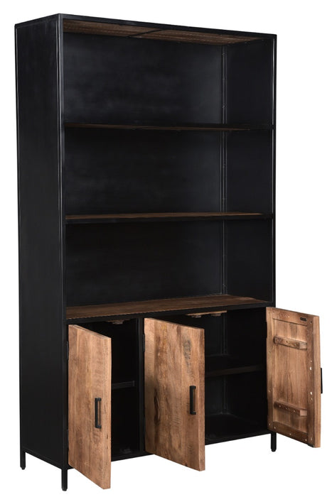 Livingfurn Sturdy 120cm - Naturel - Metaal-Opbergkasten-Livingfurn