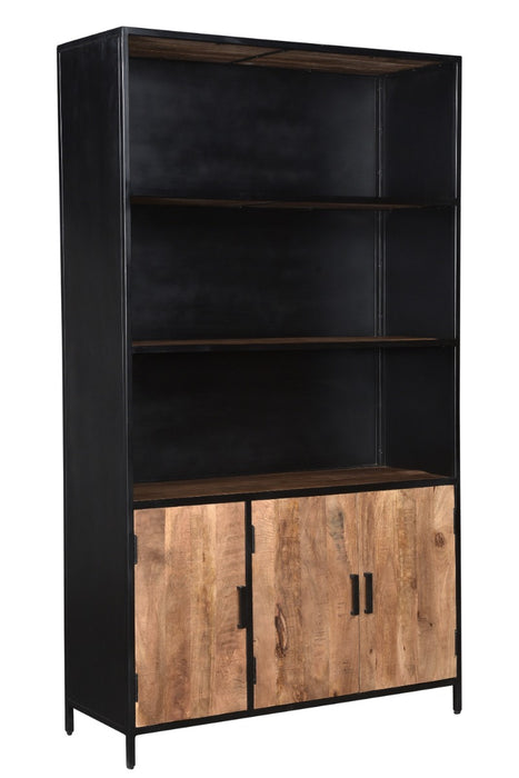 Livingfurn Sturdy 120cm - Naturel - Metaal-Opbergkasten-Livingfurn