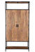 Livingfurn Sturdy 2 Doors 100cm - Naturel - Metaal-Opbergkasten-Livingfurn