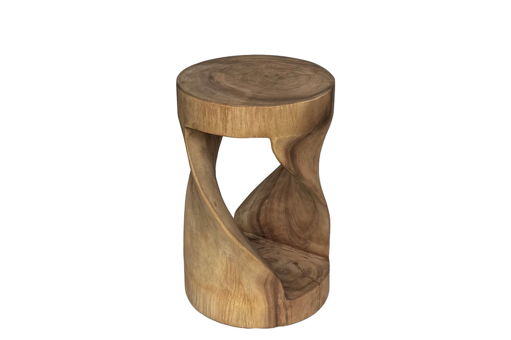Livingfurn Suar Stool - Hout-Eetkamerstoelen-Livingfurn