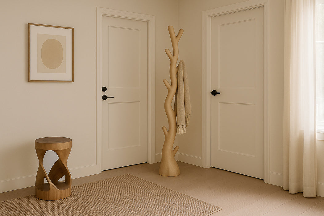 Livingfurn Suar Stool - Hout-Eetkamerstoelen-Livingfurn