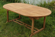 Livingfurn Table Oval Extension 180/240 cm - Naturel - Hout-Eettafels-Livingfurn