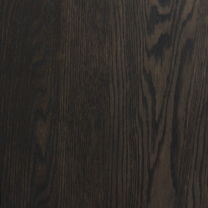 Livingfurn Tobago Espresso 180cm - Bruin - Eiken-Opbergkasten-Livingfurn