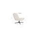 Lounge Chair Kai Off White-Fauteuils-Creating Home