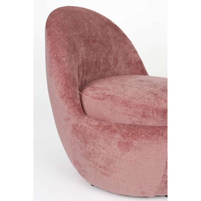Lounge Chair Nash Pink-Fauteuils-Creating Home