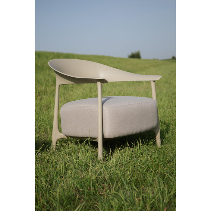 Lounge stoel Vita Beige Outdoor-Fauteuils-Creating Home