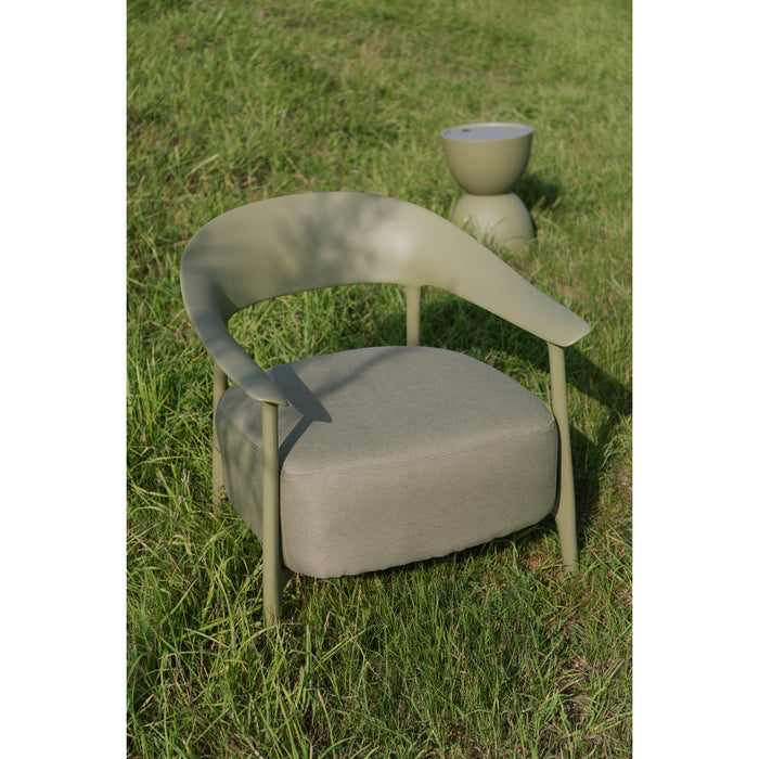 Lounge stoel Vita Groen Outdoor-Fauteuils-Creating Home