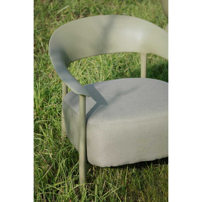 Lounge stoel Vita Groen Outdoor-Fauteuils-Creating Home