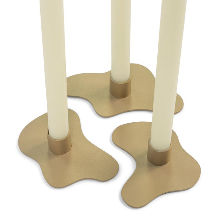 MELT Kandelaar set van 3 - Champagne Spinder Design-Kandelaars-Spinder
