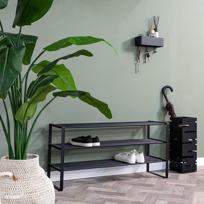 MULTI 3 Wandkapstok - Zwart Spinder Design-Kapstokken-Spinder