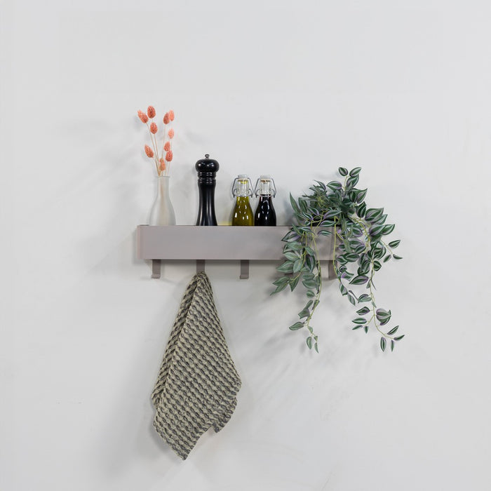 MULTI 5 Wandkapstok - Silky Taupe Spinder Design-Kapstokken-Spinder