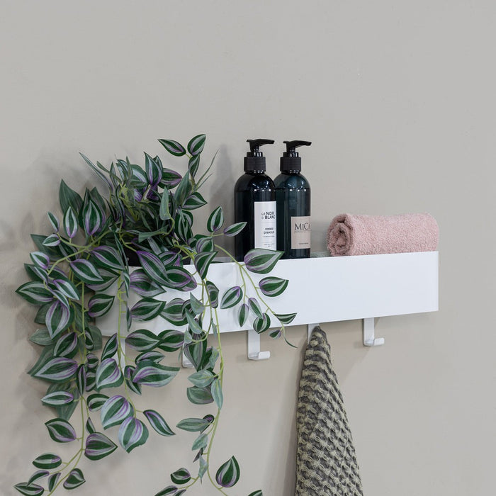 MULTI 5 Wandkapstok - Wit Spinder Design-Kapstokken-Spinder