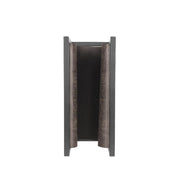Magazinehouder Antraciet Leder - 45x20x38 cm-Lichtbronnen-LABEL51
