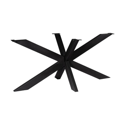 Matrixpoot - ovaal/rechthoek - Zwart-Eettafels-Starfurn