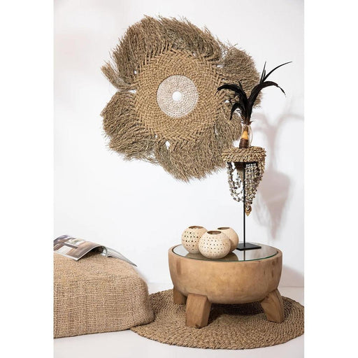 Mekong River Tapijt - Naturel - 90-Rechthoekige vloerkleden-Bazar Bizar