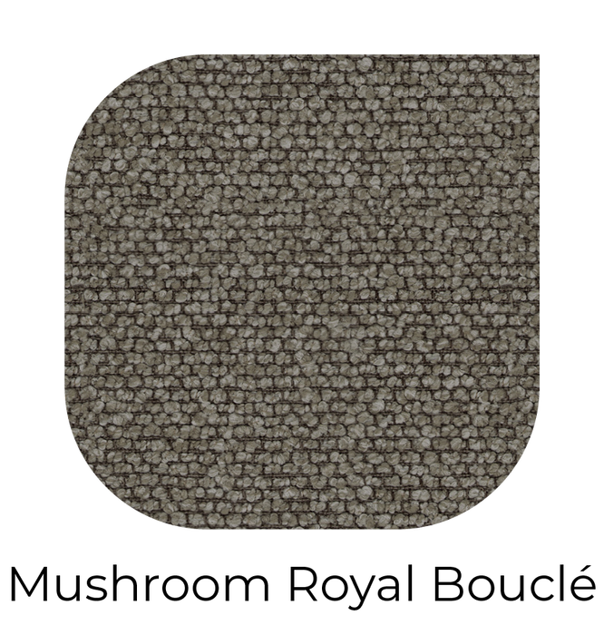 LABEL51 Fauteuil Odense Mushroom Boucle 2-Motorig 68x87x110 cm-Fauteuils-LABEL51