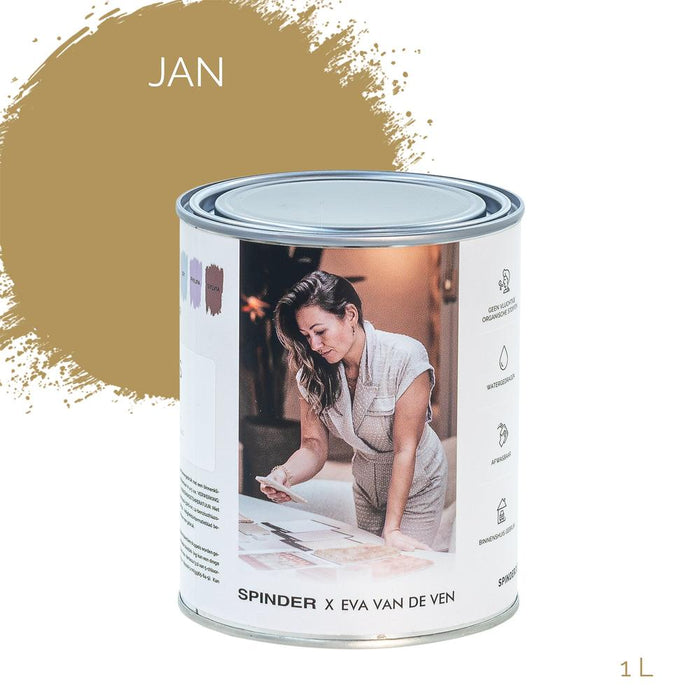 Muurverf SPINDER X EVA WALL PAINT Stof Jan 11x11x13.3cm-Wanddecoratie-Spinder