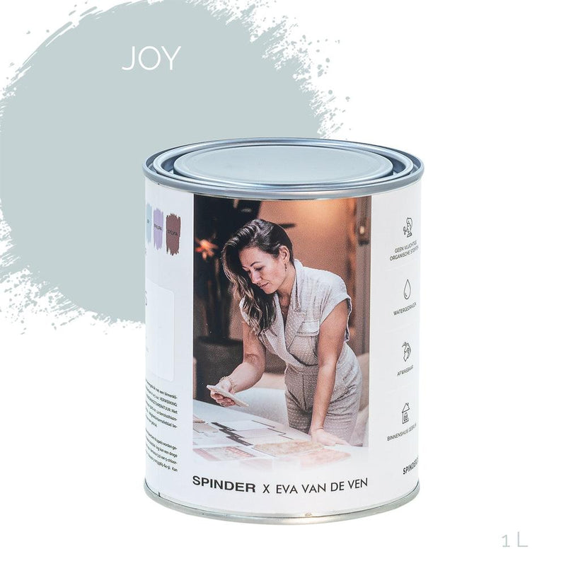 Muurverf SPINDER X EVA WALL PAINT Stof Joy 11x11x13.3cm-Muurverf-Spinder