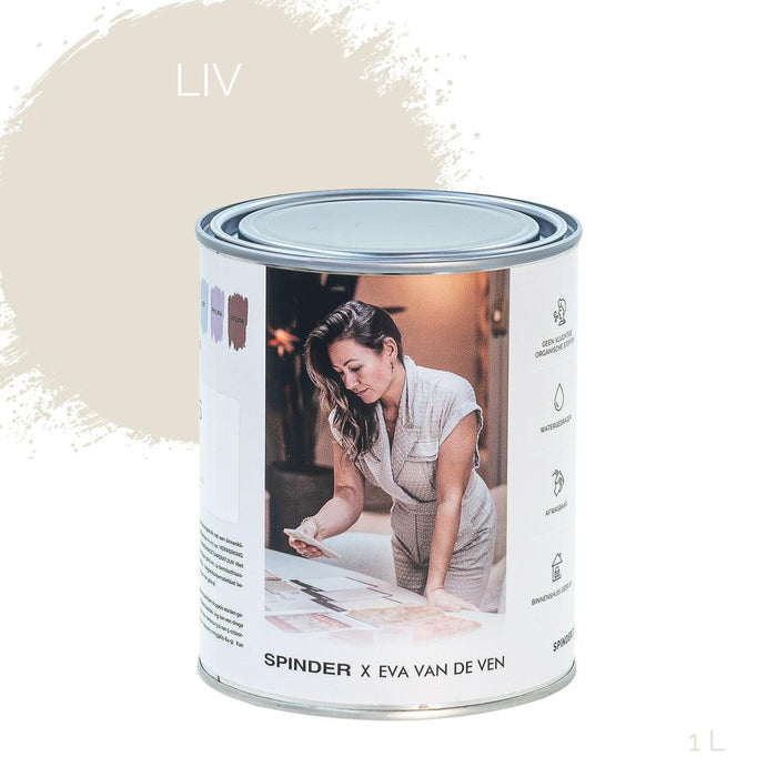 Muurverf SPINDER X EVA WALL PAINT Stof Liv 11x11x13.3cm-Wanddecoratie-Spinder