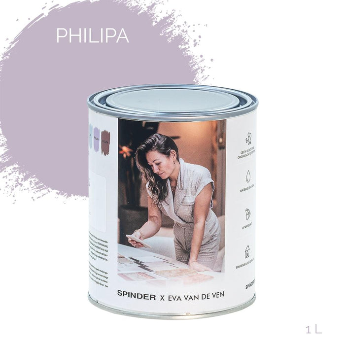 Muurverf SPINDER X EVA WALL PAINT Stof Philipa 11x11x13.3cm Spinder Design-Verf-Spinder