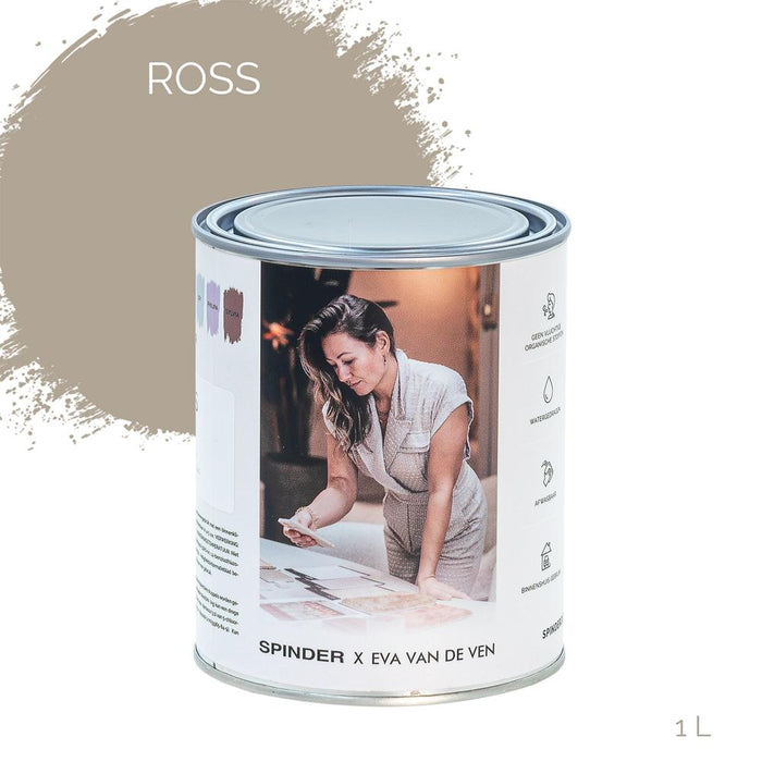 Muurverf SPINDER X EVA WALL PAINT Stof Ross 11x11x13.3cm Spinder Design-Verf-Spinder