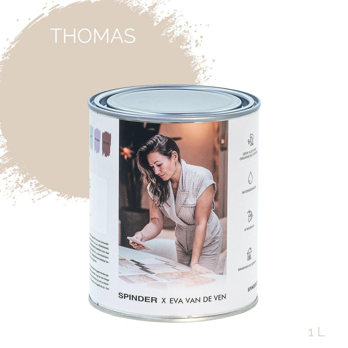 Muurverf SPINDER X EVA WALL PAINT Stof Thomas 11x11x13.3cm Spinder Design-Verf-Spinder