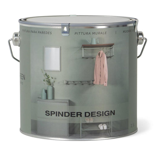 Muurverf WALL PAINT Dusty Green 16x16x15.7cm Spinder Design-Muurverf-Spinder