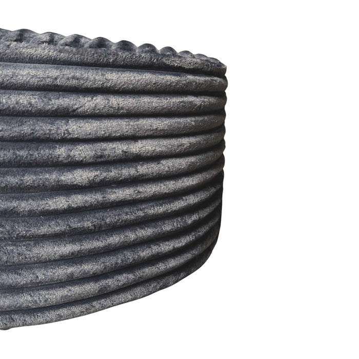 My Sofa Hocker | Rond | 60 cm | Tilia 85 | Antraciet-Starfurn