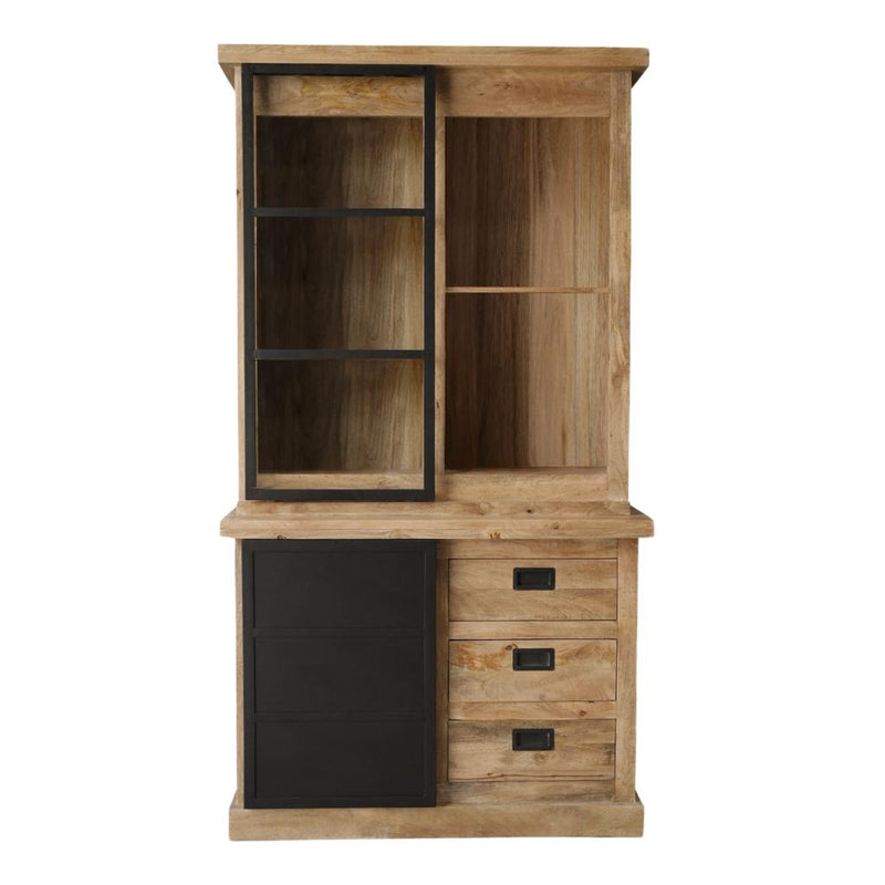Nashville Vitrinekast 120 cm-Vitrinekasten-Starfurn