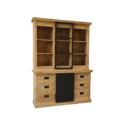 Nashville Vitrinekast 160 cm 160x45x220 cm-Vitrinekasten-Starfurn