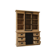Nashville Vitrinekast 160 cm 160x45x220 cm-Vitrinekasten-Starfurn