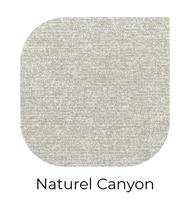 LABEL51 Eetkamerstoel Lasse Naturel Canyon Taupe Metalen Frame-Eetkamerstoelen-LABEL51