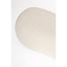 Noxx Hocker Wit Boucle Stof 46 cm-Poefen-Creating Home
