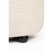 Noxx Hocker Wit Boucle Stof 46 cm-Poefen-Creating Home